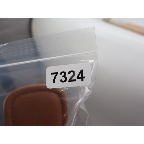 Stuart Weitzman Villa Slide Sandal Size 12 Brown Leather Strappy Flats Slip on - Picture 11 of 11